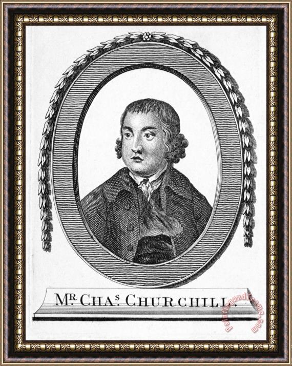 Others Charles Churchill Framed Print