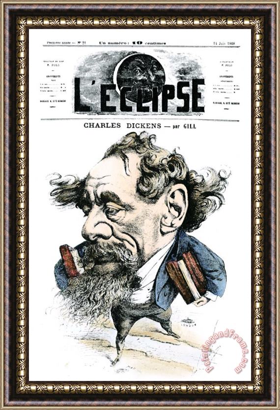 Others Charles Dickens (1812-1870) Framed Print