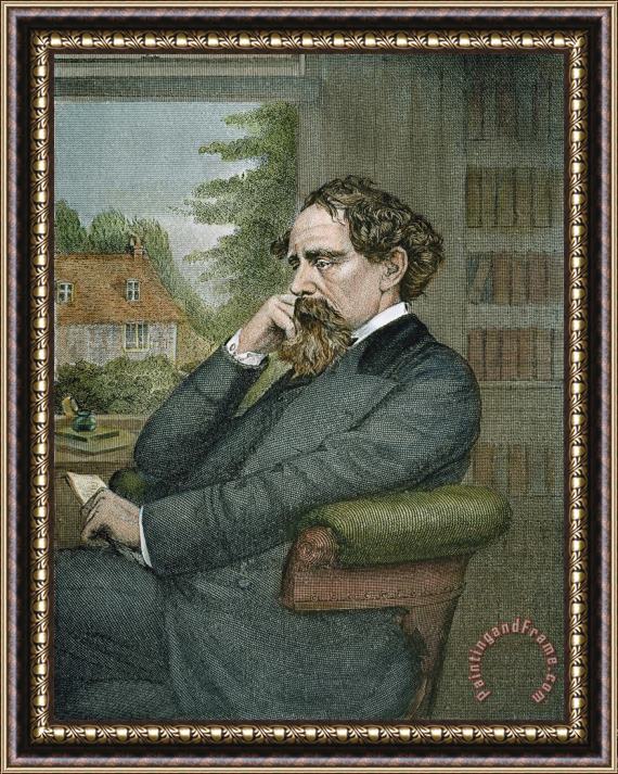Others Charles Dickens Framed Print