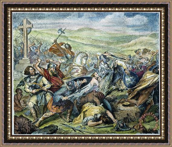 Others CHARLES MARTEL (c688-741) Framed Painting