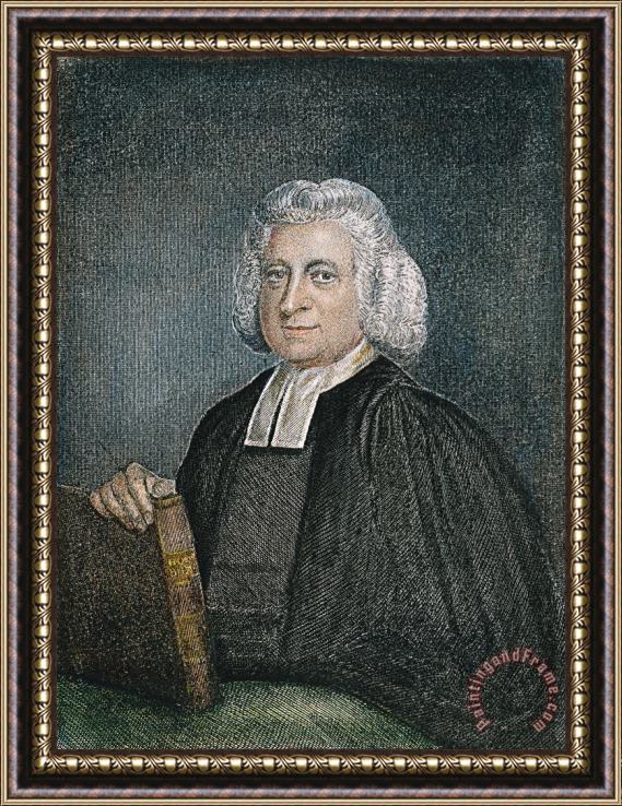 Others Charles Wesley (1707-1788) Framed Painting