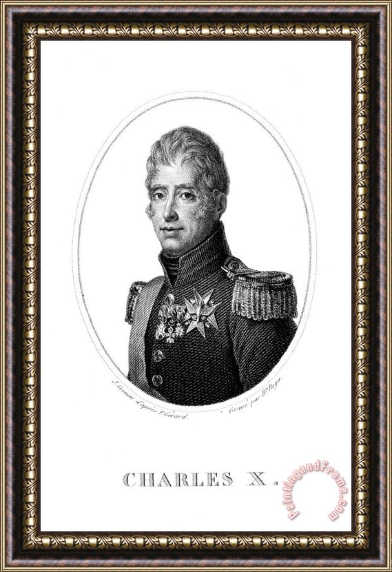 Others Charles X (1757-1836) Framed Print