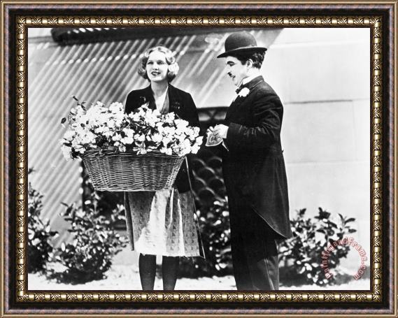 Others Charlie Chaplin: City Lights Framed Print