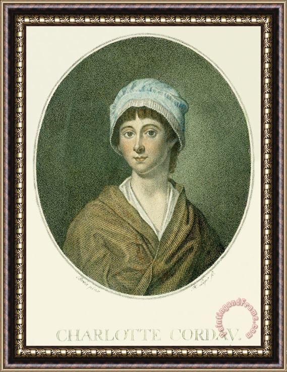 Others Charlotte Corday Framed Print