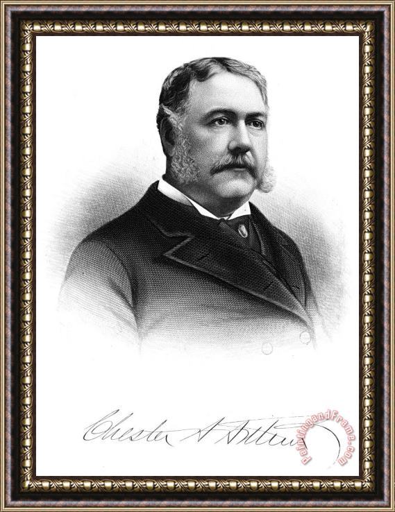 Others Chester Alan Arthur Framed Painting
