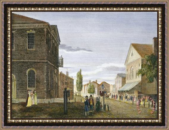Others Chestnut St., Philadelphia Framed Painting