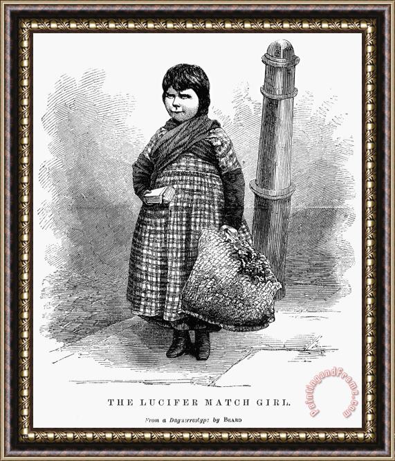 Others Child Labor, 1861 Framed Print