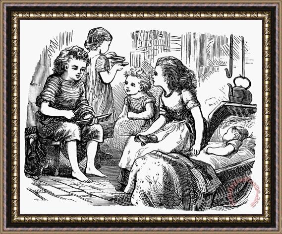 Others Children, 1873 Framed Painting