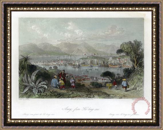 Others China: Xiamen, 1843 Framed Painting