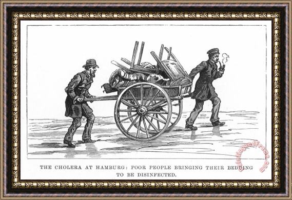 Others Cholera Epidemic, 1892 Framed Print