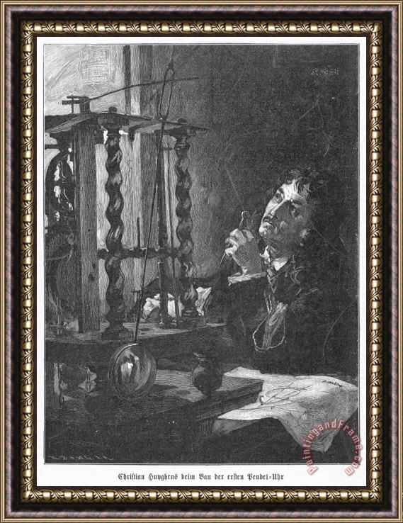Others Christian Huygens Framed Painting