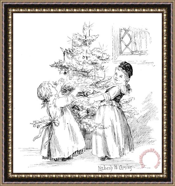 Others Christmas Tree Framed Print