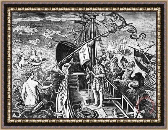 Others Christopher Columbus Framed Print