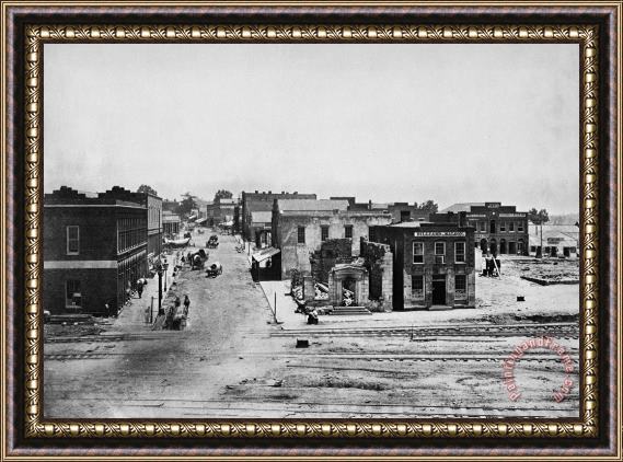 Others Civil War: Atlanta Framed Print