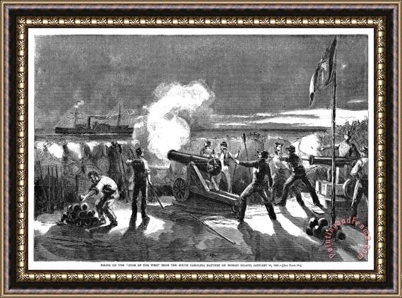 Others Civil War: Fort Sumter, 1861 Framed Painting