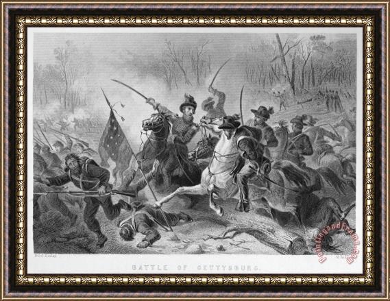 Others Civil War: Gettysburg, 1863 Framed Print