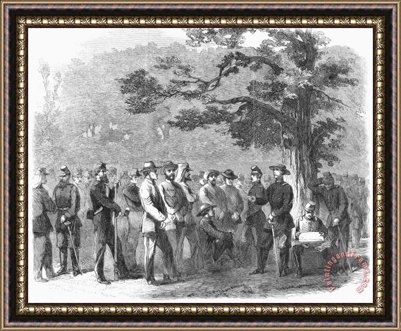 Others Civil War: Prisoners, 1861 Framed Painting