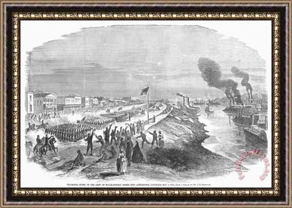 Others Civil War: Red River, 1863 Framed Print