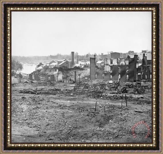 Others Civil War: Richmond, 1865 Framed Painting