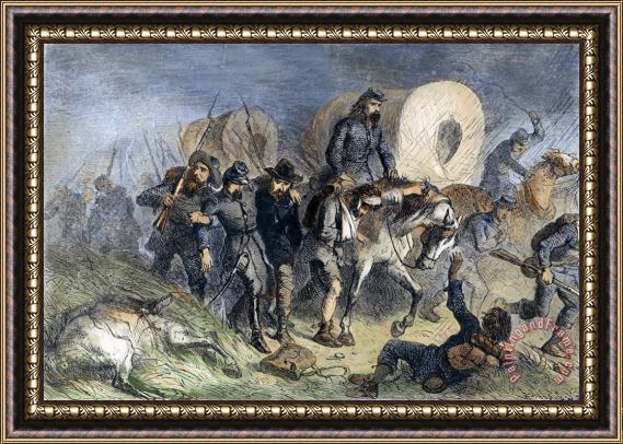 Others Civil War: Shiloh, 1862 Framed Painting