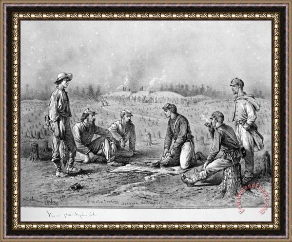 Others Civil War: Soldiers Framed Painting