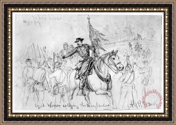 Others Civil War: Spotsylvania Framed Painting