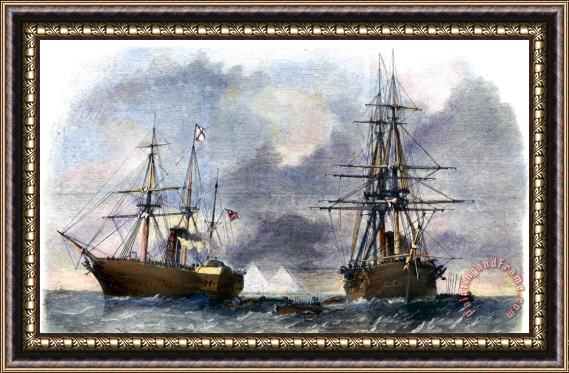 Others Civil War: Trent Affair, 1861 Framed Painting
