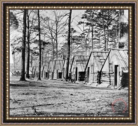 Others Civil War: Union Camp Framed Print