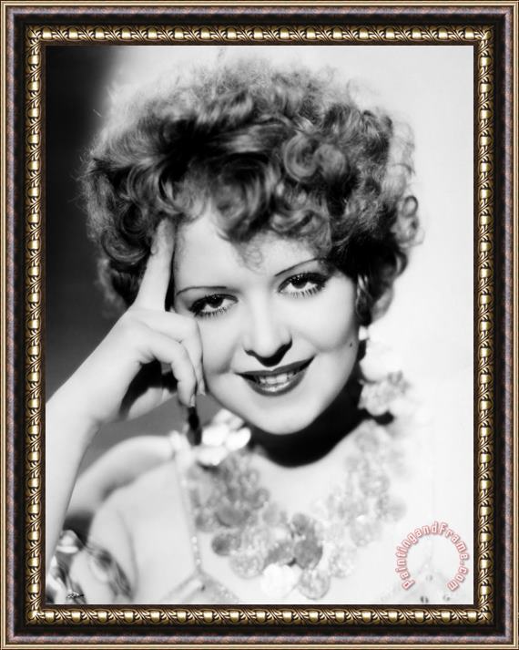 Others Clara Bow (1905-1965) Framed Painting
