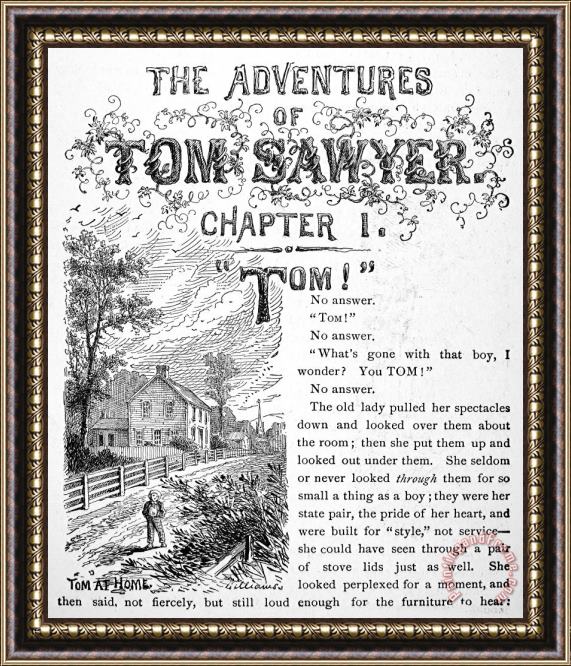 Others Clemens: Tom Sawyer Framed Print