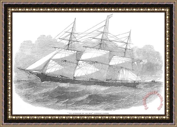 Others Clipper Ship, 1853 Framed Print