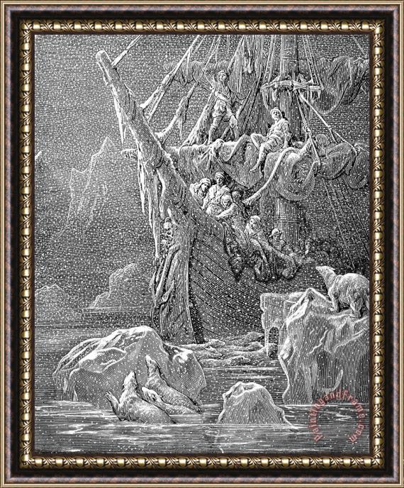 Others Coleridge: Ancient Mariner Framed Painting