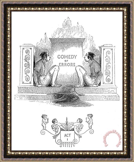 Others Comedy Of Errors Framed Painting