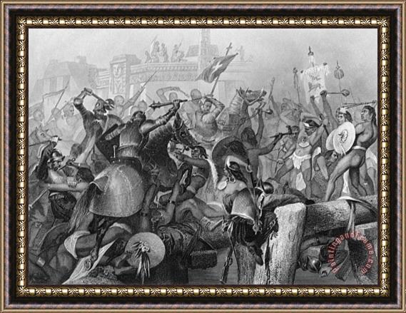 Others Conquest Of Mexico, 1521 Framed Print