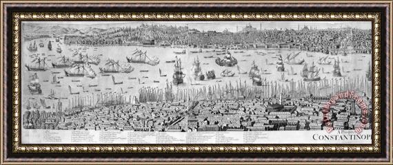 Others Constantinople, 1713 Framed Painting