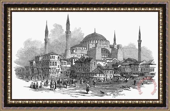 Others Constantinople: St. Sophia Framed Painting