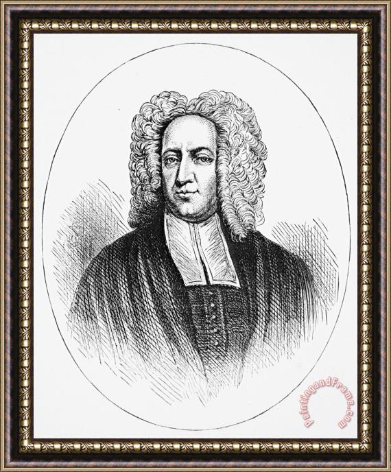 Others Cotton Mather (1663-1728) Framed Print