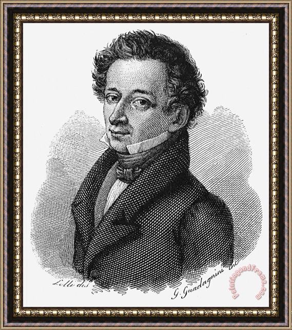 Others Count Giacomo Leopardi Framed Painting