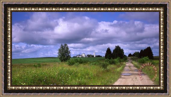 Others Country Lane Framed Print