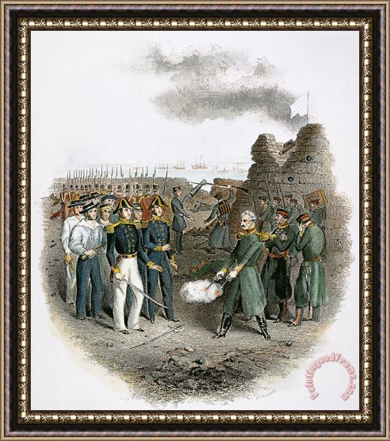 Others Crimean War: Kinburn, 1855 Framed Painting