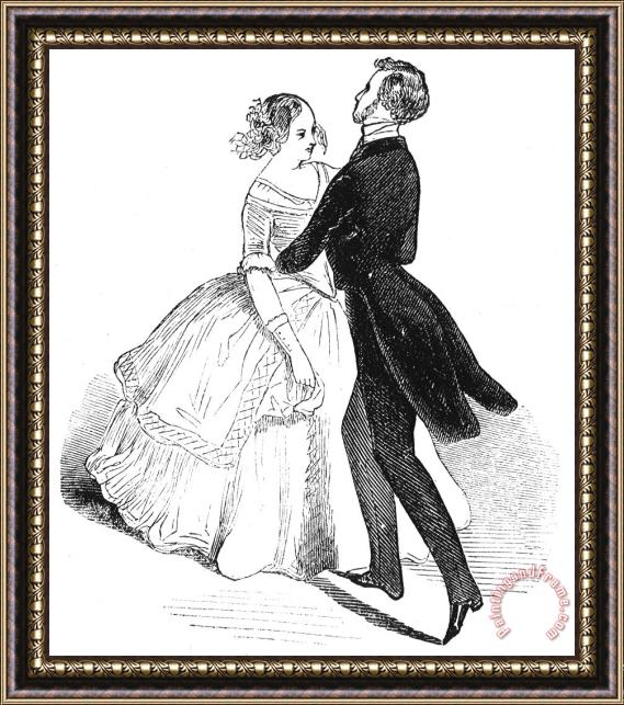 Others Dance: Polka Framed Painting