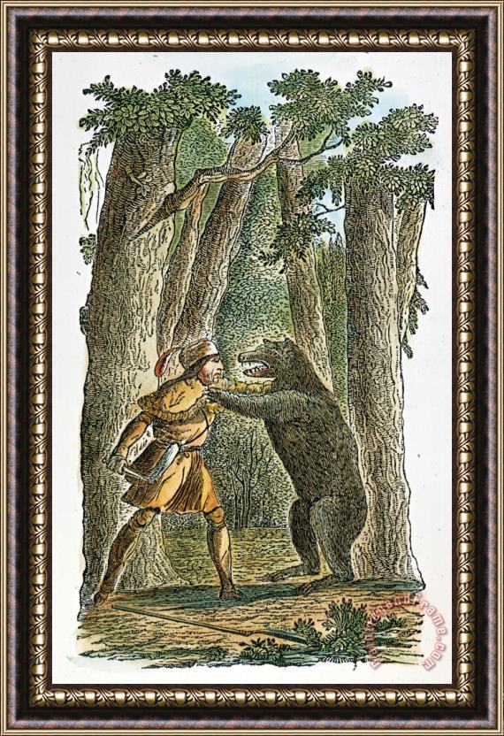 Others Daniel Boone (1734-1820) Framed Painting