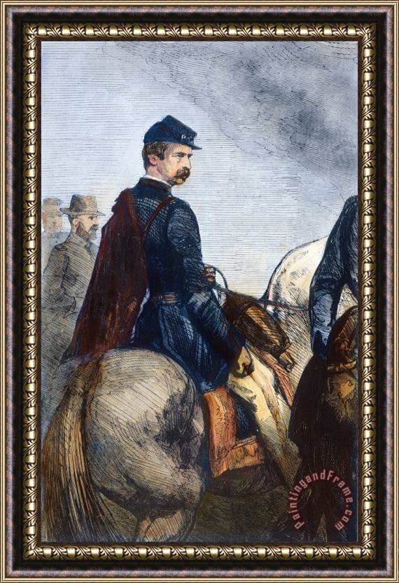 Others Daniel Sickles (1825-1914) Framed Painting