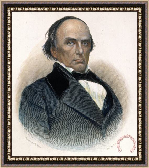 Others Daniel Webster (1782-1852) Framed Painting