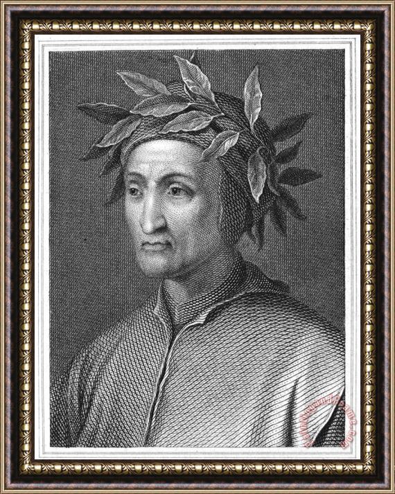 Others Dante Alighieri (1265-1321) Framed Painting