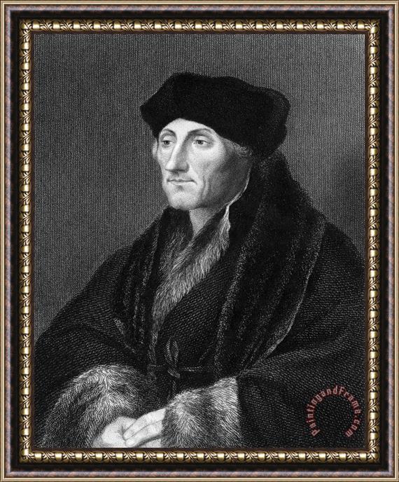Others Desiderius Erasmus Framed Painting