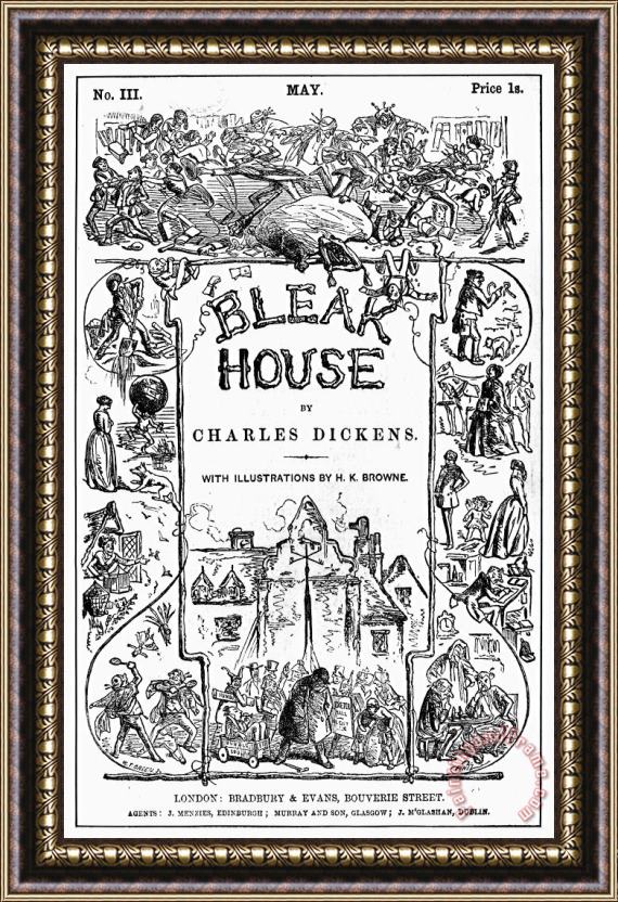 Others Dickens: Bleak House Framed Painting