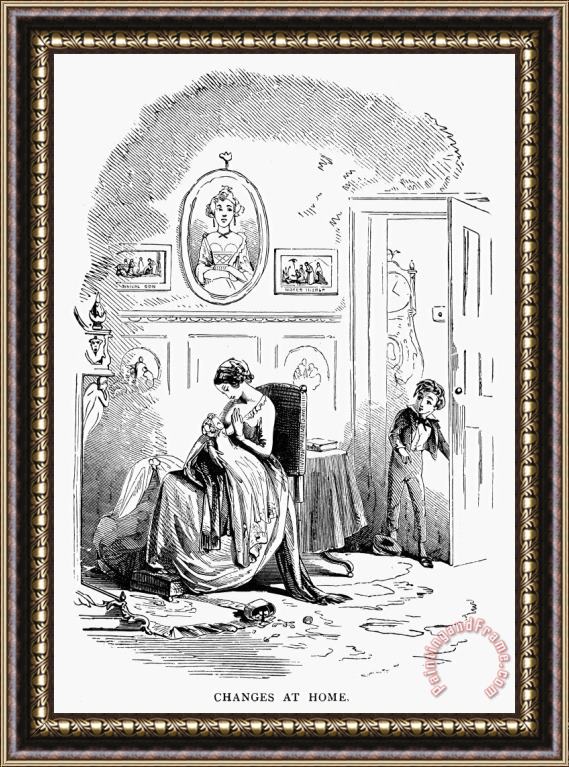 Others Dickens: David Copperfield Framed Painting