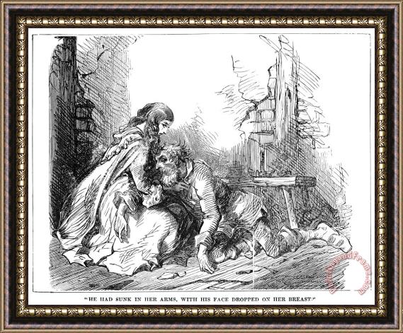 Others Dickens: Two Cities Framed Print