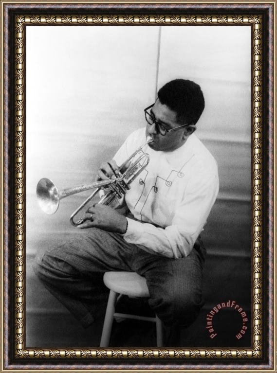 Others Dizzy Gillespie (1917-1993) Framed Print